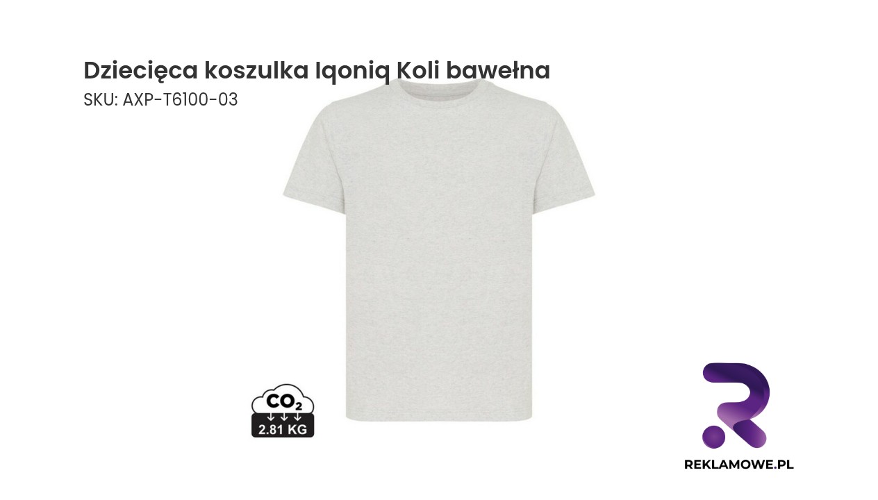 Koszulka dziecięca Iqoniq Koli wykonana z bawełny