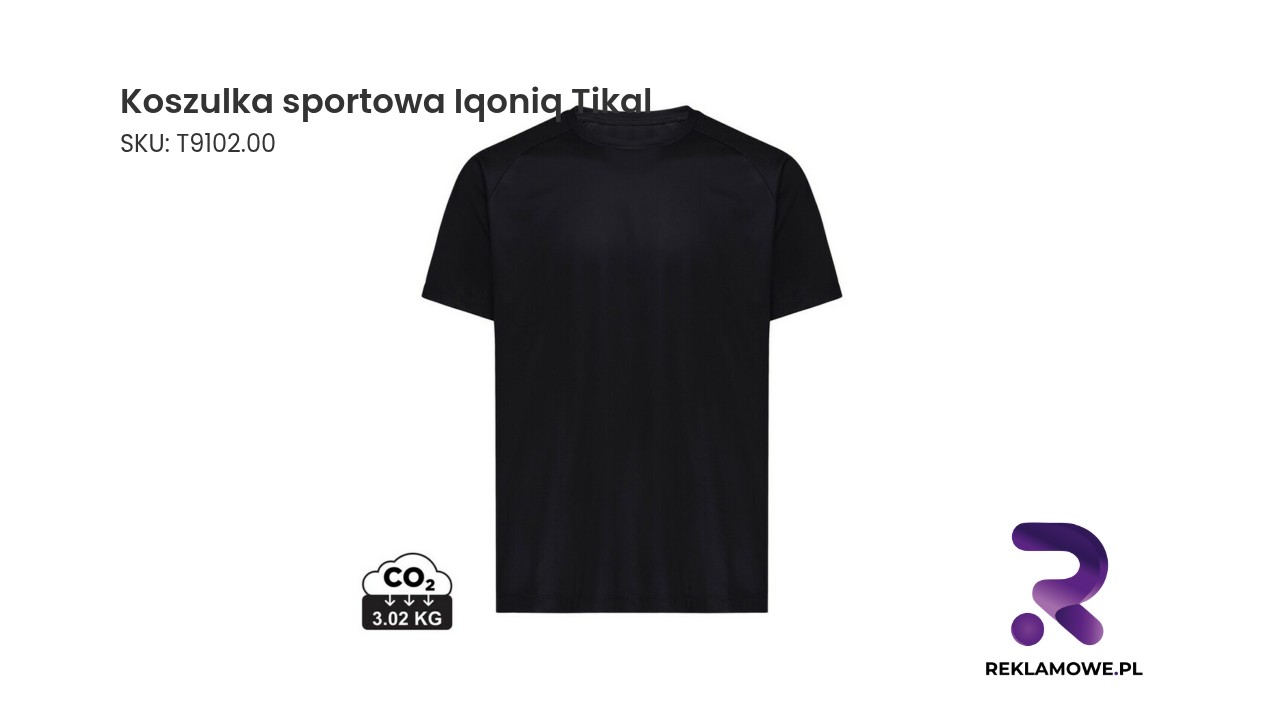 Koszulka sportowa Iqoniq Tikal wykonana z poliestru