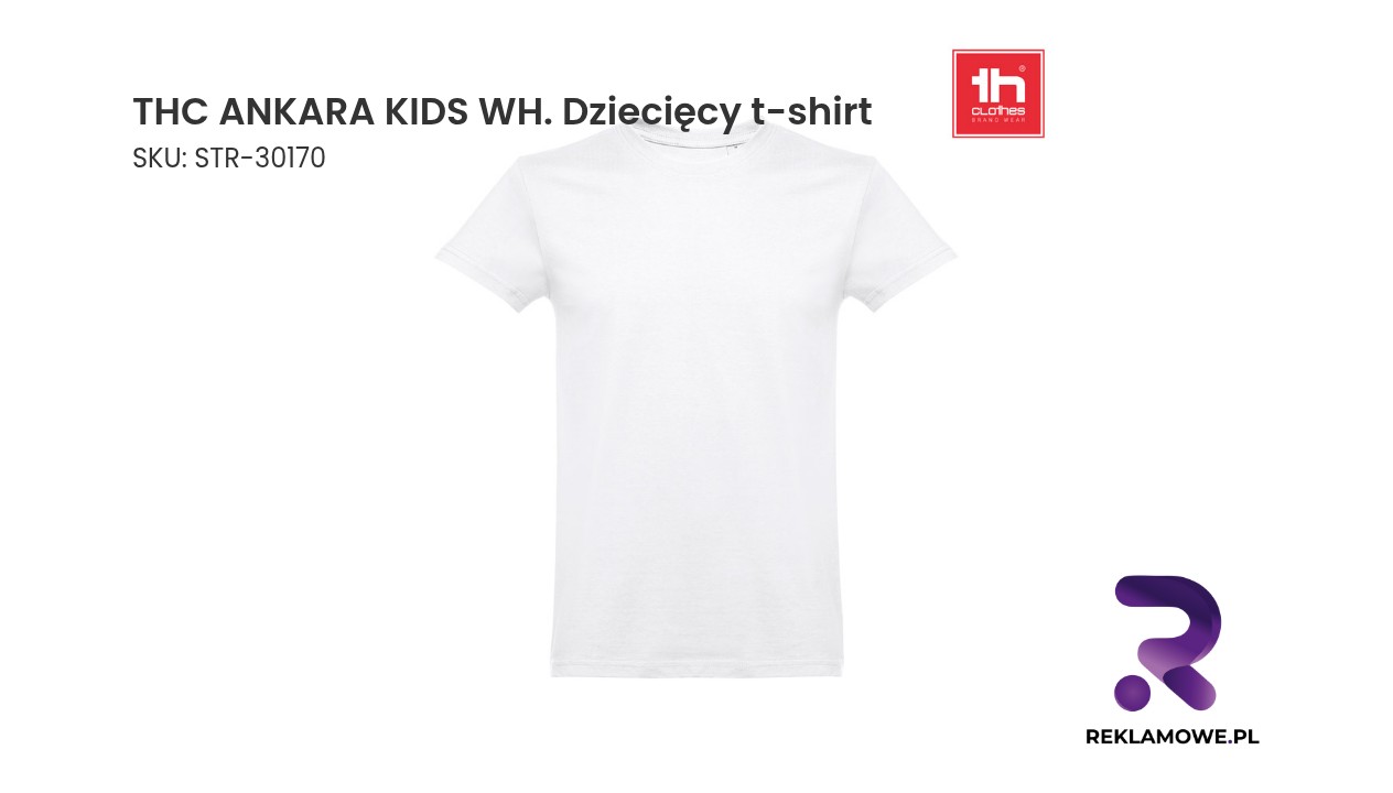 Dziecięcy t-shirt THC ANKARA w kolorze białym
