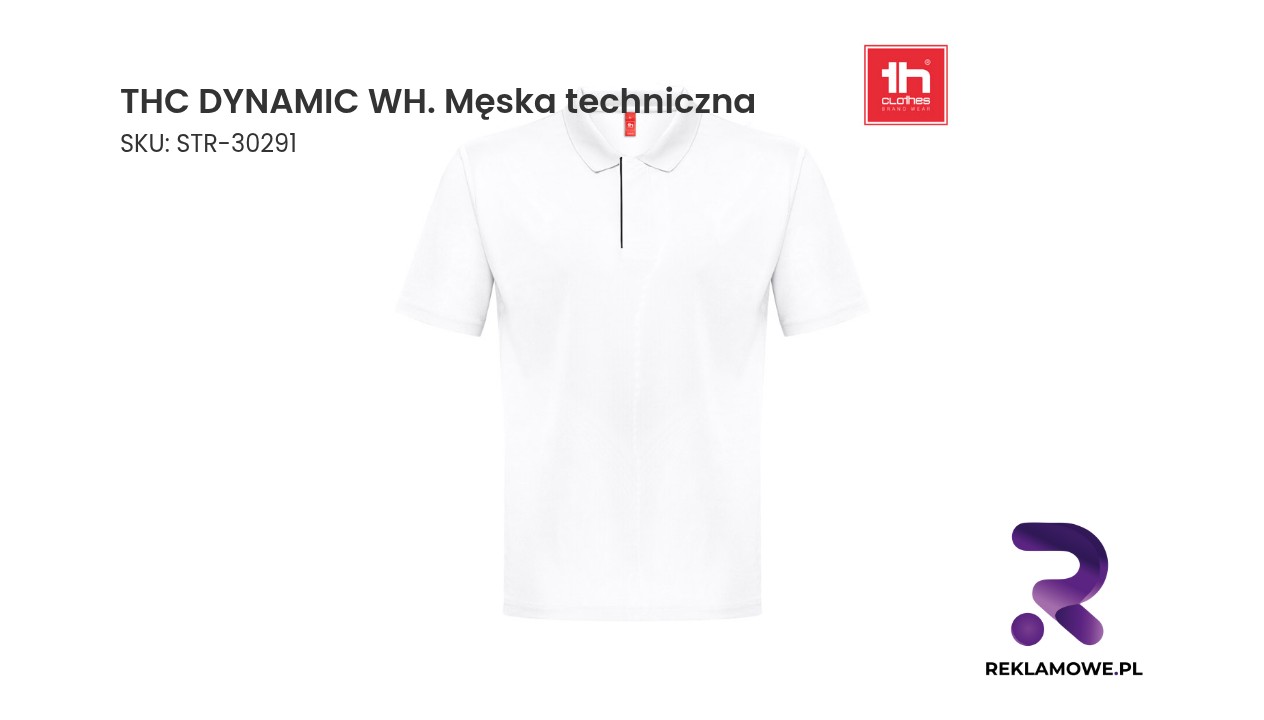 Męska techniczna koszulka THC DYNAMIC WH