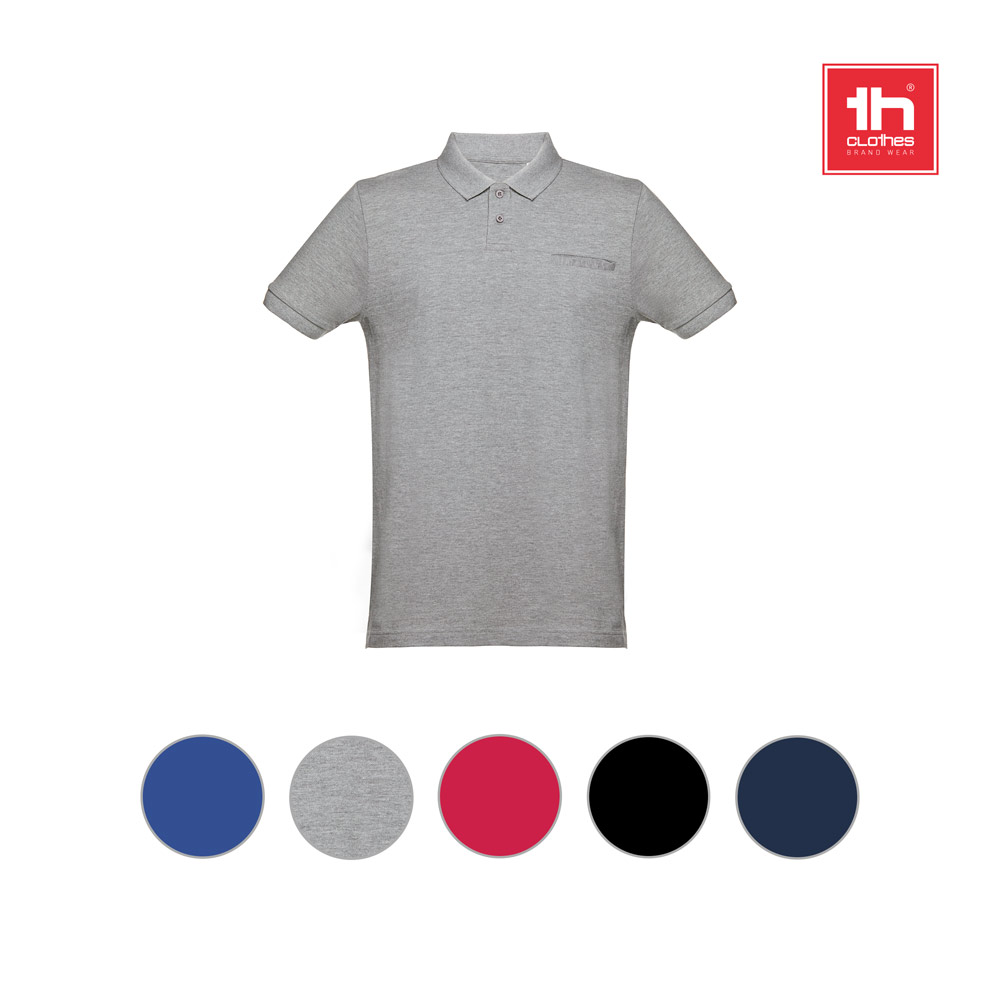 THC DHAKA. Męski polo t-shirt 30208_set