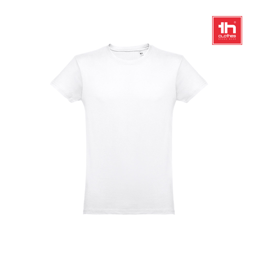 THC LUANDA WH. T-shirt męski z bawełny rurkowej. Kolor biały 30101_set