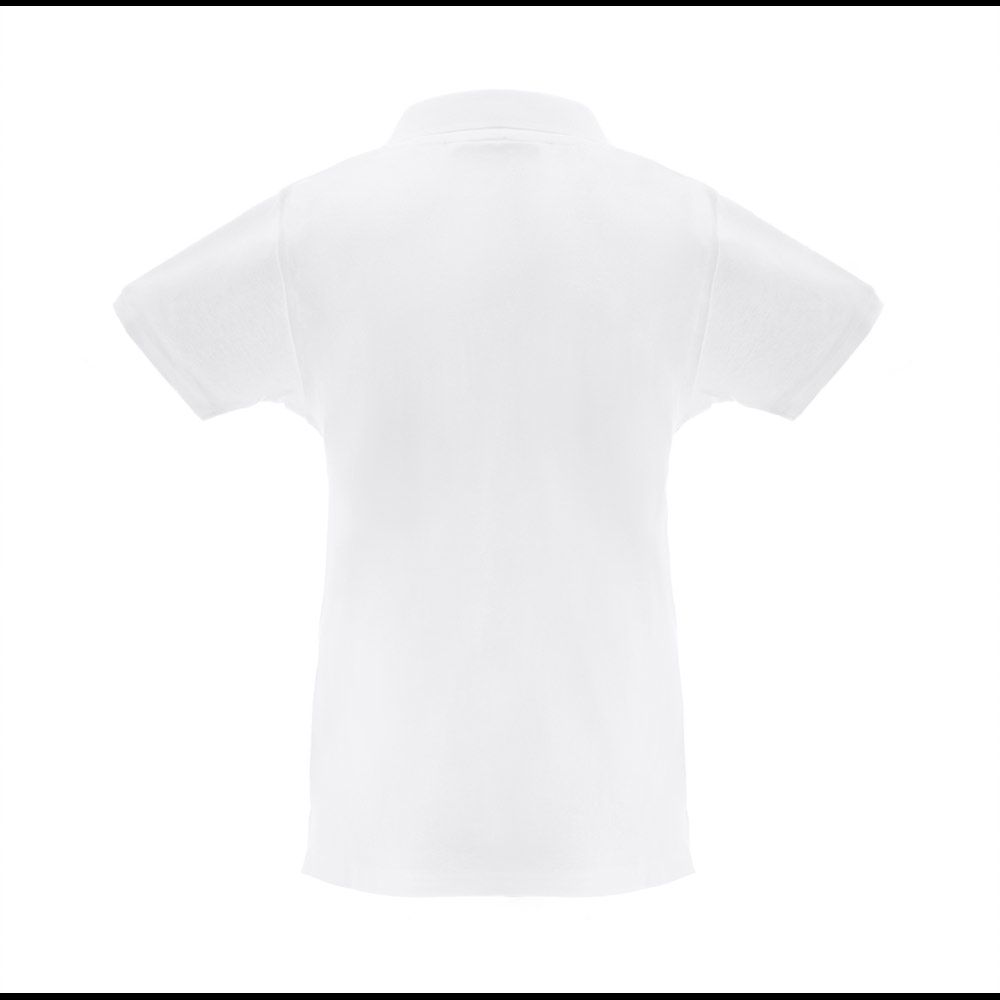 THC MONACO WOMEN WH. Damska koszulka polo z krótkim rękawem z bawełny zgrzebnej 30261_106-b