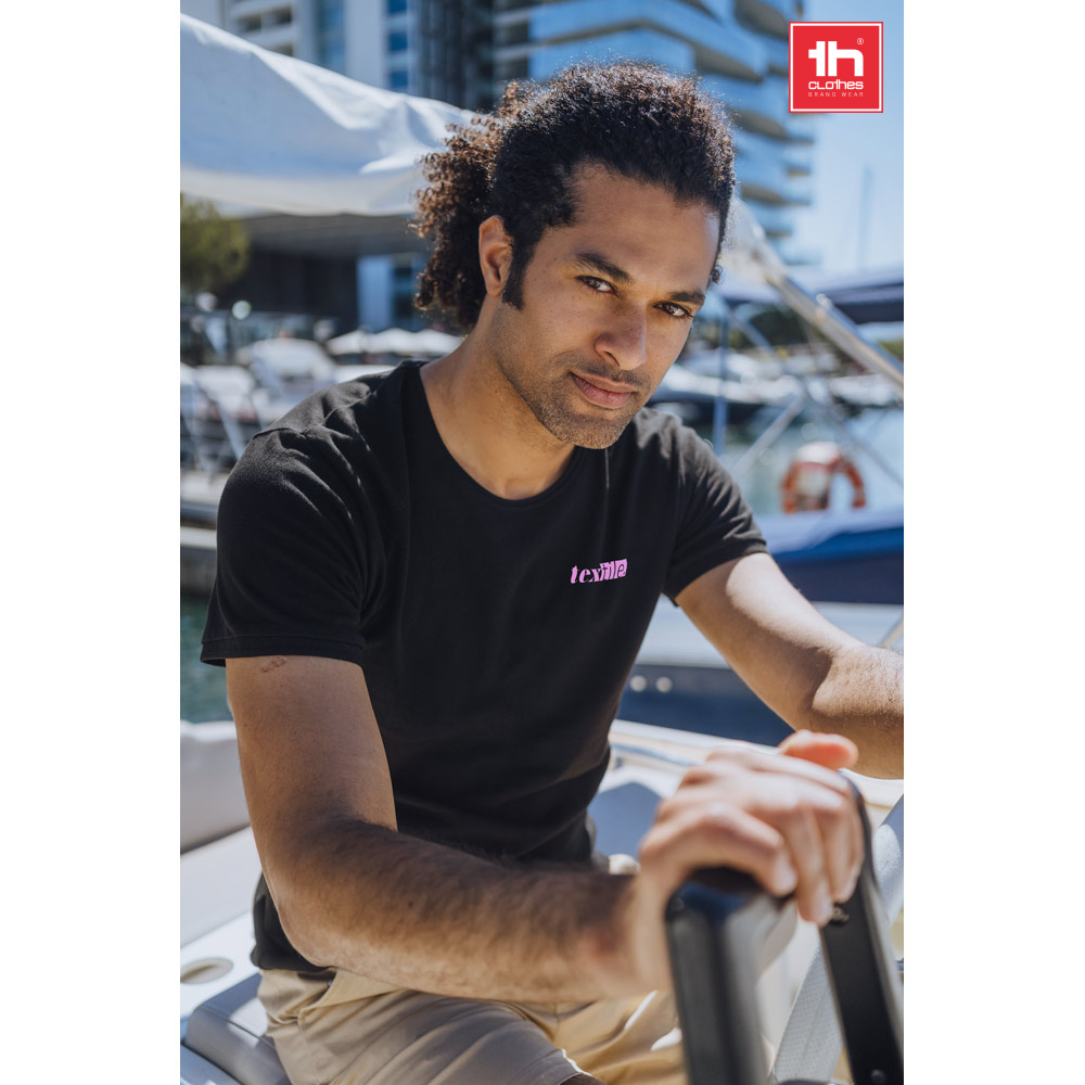 THC SAN MARINO. Męska koszulka z krótkim rękawem z czesanej bawełny 30186_set