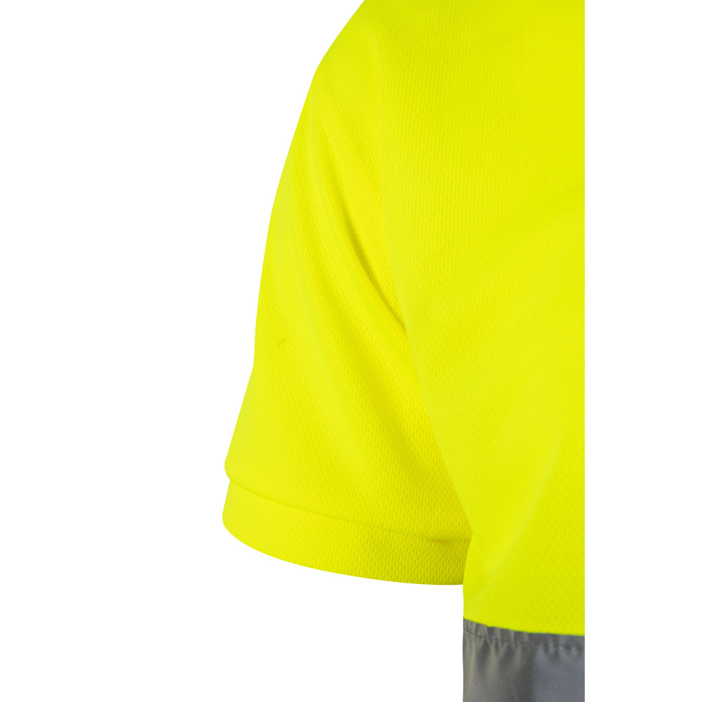 Koszulka reklamowa vl cupid. dwukolorowa koszulka polo w ptasie oczy (160 g/m²) z krótkimi rękawami, wykonana z poliestru (100%) 36063_203-f VL CUPID. Dwukolorowa koszulka polo w ptasie oczy (160 g/m²) z krótkimi rękawami, wykonana z poliestru (100%) 36063_203-f