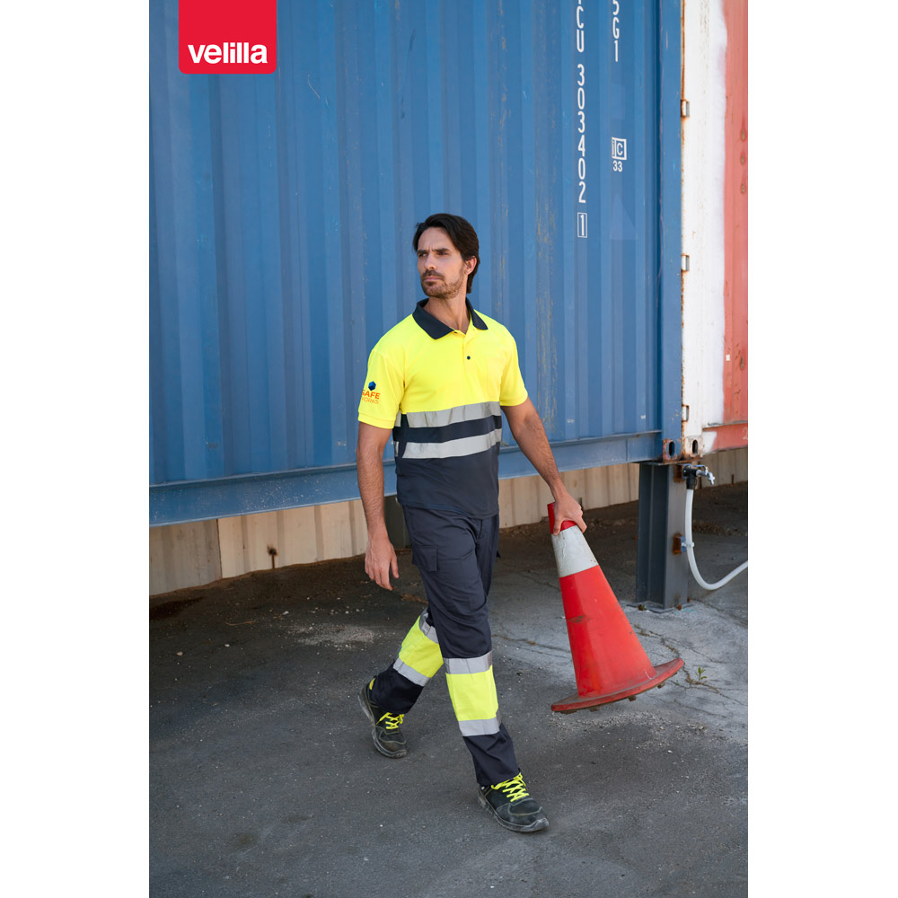 Koszulka reklamowa vl cupid. dwukolorowa koszulka polo w ptasie oczy (160 g/m²) z krótkimi rękawami, wykonana z poliestru (100%) 36063_amb VL CUPID. Dwukolorowa koszulka polo w ptasie oczy (160 g/m²) z krótkimi rękawami, wykonana z poliestru (100%) 36063_amb