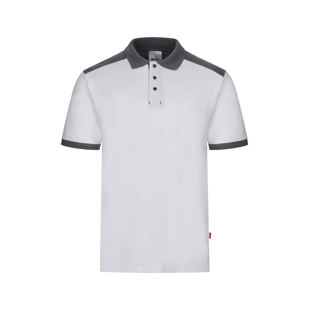 VL VELES. Dwukolorowa koszulka polo piqué (180 g/m²), krótki rękaw, bawełna (60%) i poliester (40%) 36148_set