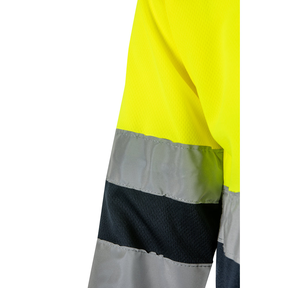 Koszulka reklamowa vl vulcan large. dwukolorowa koszulka polo w ptasie oczy (160 g/m²) z długim rękawem, poliester (100%) 36069_204-f VL VULCAN LARGE. Dwukolorowa koszulka polo w ptasie oczy (160 g/m²) z długim rękawem, poliester (100%) 36069_204-f