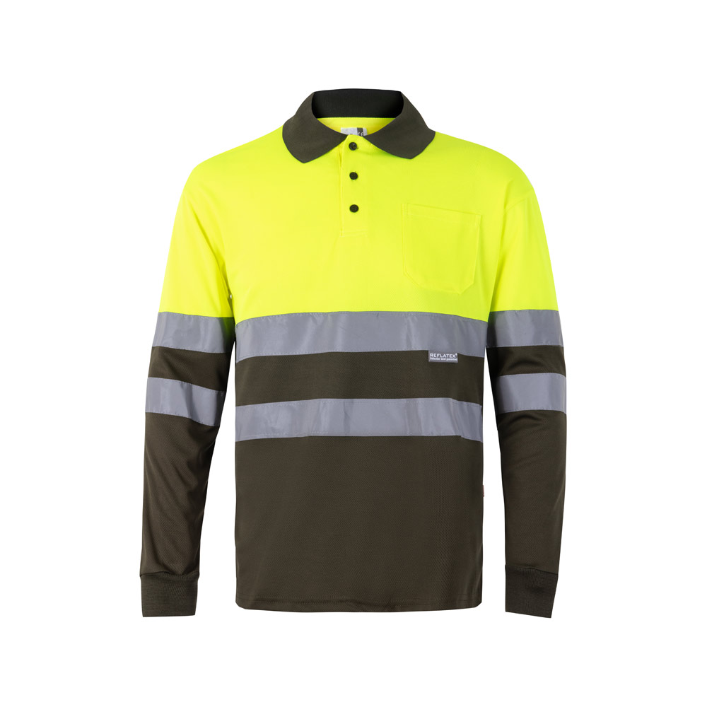 Koszulka reklamowa vl vulcan large. dwukolorowa koszulka polo w ptasie oczy (160 g/m²) z długim rękawem, poliester (100%) 36069_219 VL VULCAN LARGE. Dwukolorowa koszulka polo w ptasie oczy (160 g/m²) z długim rękawem, poliester (100%) 36069_219