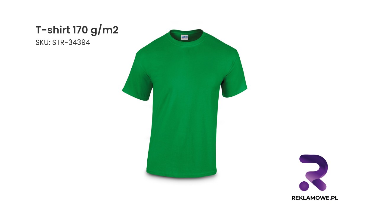 T-shirt 170 g/m2 – koszulka bawełniana o gramaturze 170 g/m2
