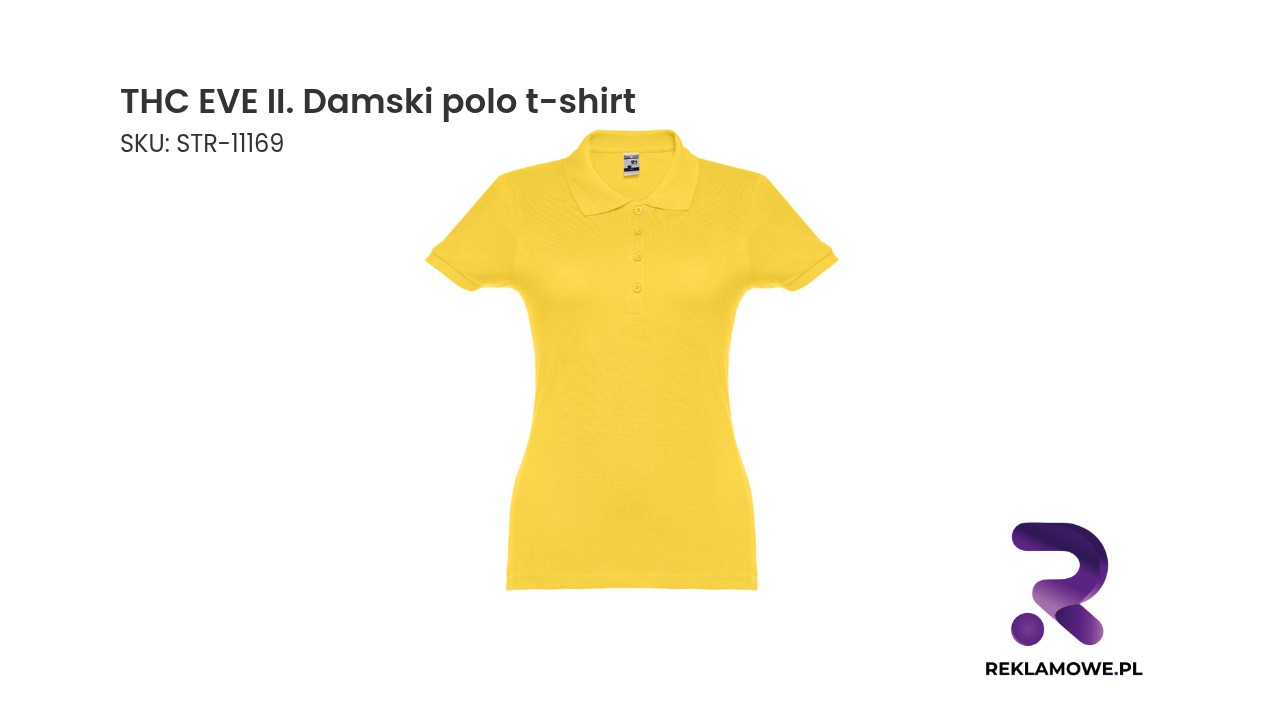 THC EVE II. Damski polo t-shirt THC EVE II damski polo t-shirt