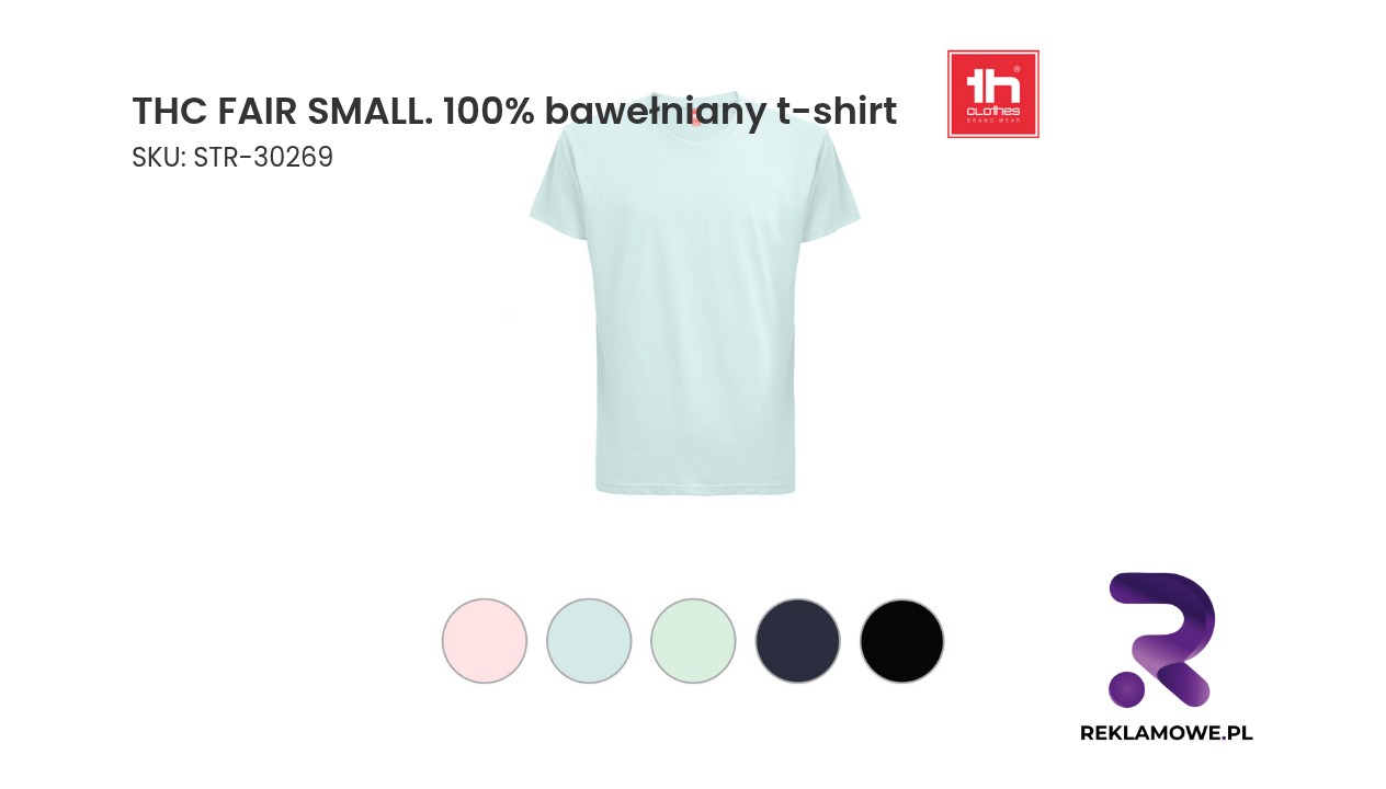THC FAIR SMALL – 100% bawełniany t-shirt